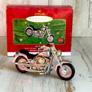 Hallmark Harley Davidson Fat Boy Ornament